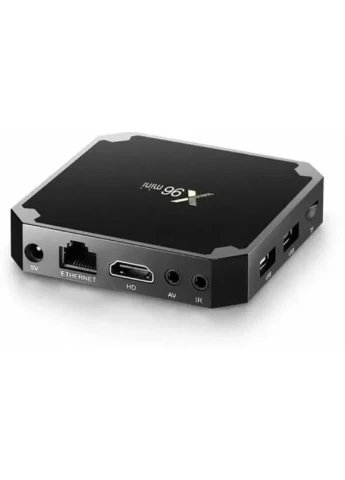 Приставка смарт тв бокс Mini 4-ядерна 2Гб/16Гб 4K Андроїд 7.1.2 Чорна X96 (379981816)