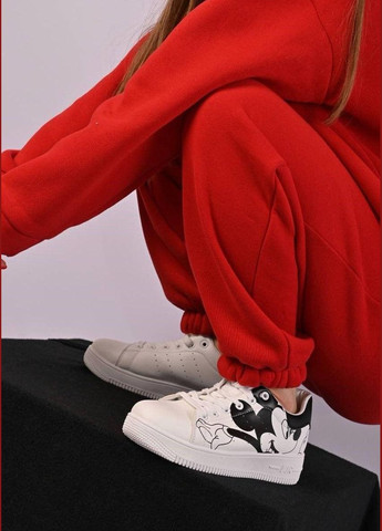 Кросівки жіночі білі на шнурівці No Brand Демісезонні білі демісезони (322929612)