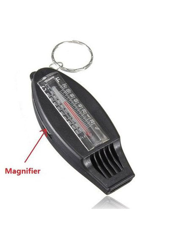 Брелок свисток із компасом термометром і лупою XJXN (332181099)