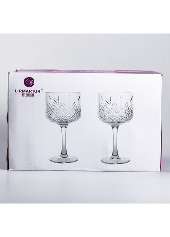 Набір келихів для вина Lirmartur 6 штук по 400 мл Yiwu (360455062)