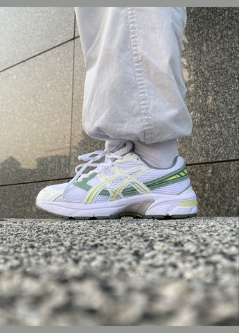 Кросівки жіночі Asics Gel-1130 white green | Асікс Гель-1130 білі зелені No Brand білі демісезони (316663510)