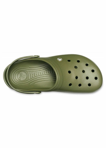 Зеленые сабо crocband clog army green 11016 Crocs