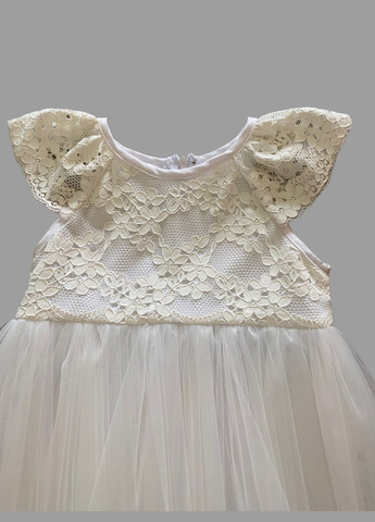 Молочное платье праздничное молочное для девочки Baby Angel (326757961)