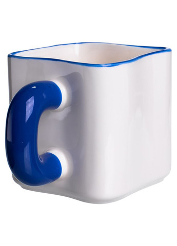 Фарфоровая чашка "Мистер Крабс" с магнитным декором 500 мл, Кружка детская чашка из фарфора на подарок FM-12BL Yiwu (371346017)