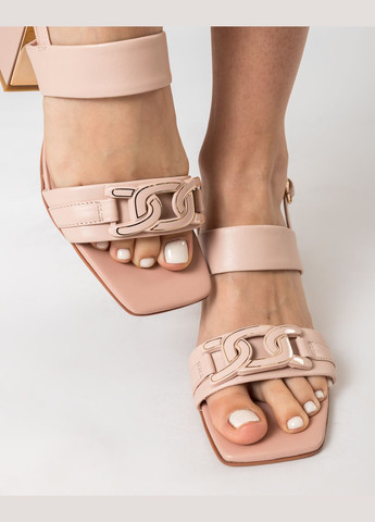 Пудровые босоножки (1151л) Molka