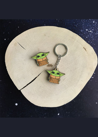 Дерев'яний брелок "Маленький Йода" Мандалорец Cozy-Up (293247204)