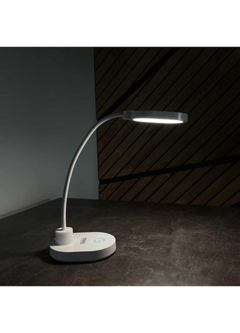 Настольная лампа с аккумулятором LED ASPEN 6W 4200К белая Violux (365651404)