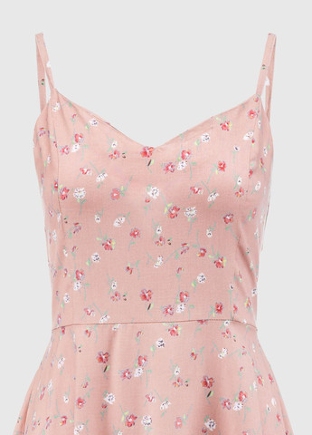 Летний женский сарафан с узором женский 2425 пудровый (2000990655929s) shop (2000990655929) No Brand