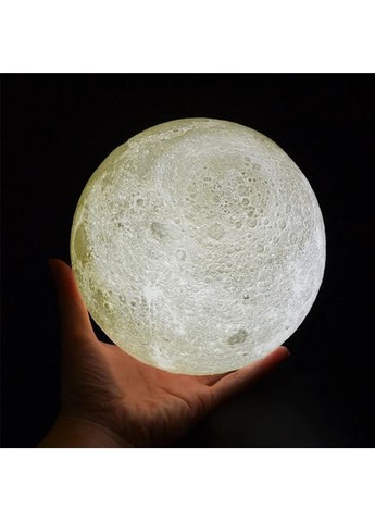 Настольная лампа светодиодная Луна на подставке, ночник Луна сенсорный для детской комнаты No Brand (361669607)