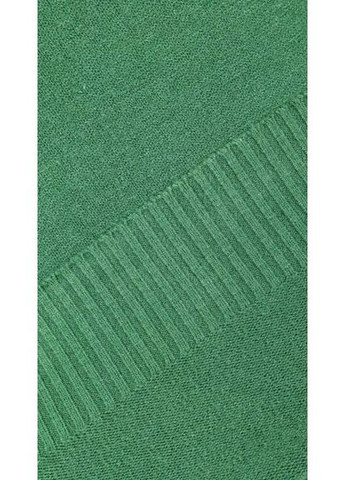 Зелений демісезонний гольф оверсайз (батал) з кашеміром, (арт. 038) No Brand