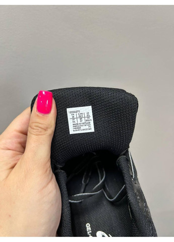 Черные демисезонные кроссовки мужские asics gel-quantum grafit black асикс гель квантум No Brand