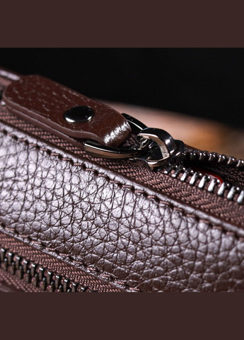 Стильный клатч для мужчин из натуральной кожи 21548 Коричневый Canpellini (331911128)