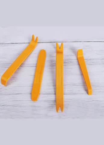 Набор из 4 предметов для снятия пистонов обшивки салона автомобиля панелей магнитол автомобильные съемники (R050611) Bluefield (349844123)