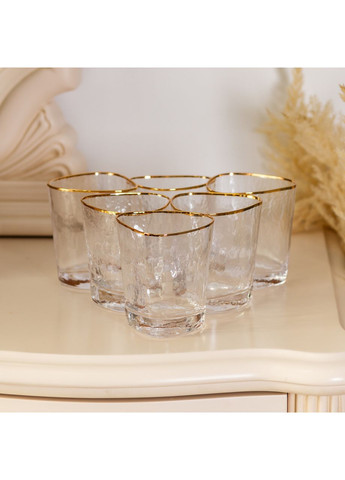 Набір з 6 склянок, 400 мл, для лимонаду, води, соку та коктейлів HP-16-26 Yiwu (351431238)