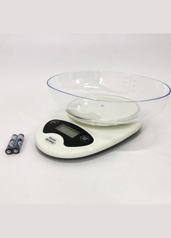 Весы кухонные MX-404 Электронные С Чашей Кухонные до 7 кг Кухонные весы для взвешивания продуктов MATARIX (372908619)