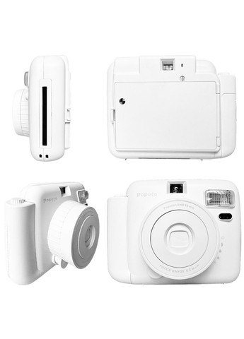 Набор камера мгновенной печати Popoto White + чехол + фотопленка 20 штук + фотоальбом + фоторамка + 4 Fujifilm (364204290)