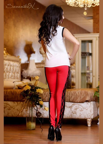Красные летние лосины Seventeen