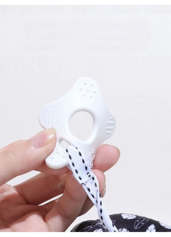 Спіральна підвісна іграшка для коляски та ліжечка Левеня з друзями — чорно-біла з гризунцем 0+ STD (365267994)