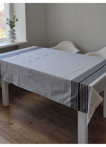 Скатертина сіра 140х180 см No Brand (360900801)