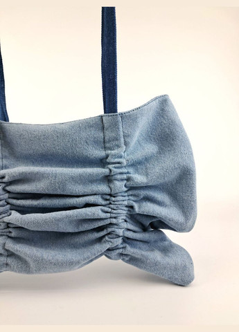 Сумка шопер трансформер джинсова No Brand Шопер (322429366)