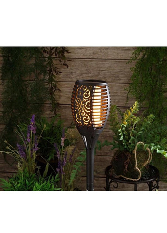 Фонарь лампа светильник факел садовый аккумуляторный на солнечной батарее с сумеречным датчиком (478149-Prob) Unbranded (306681943)