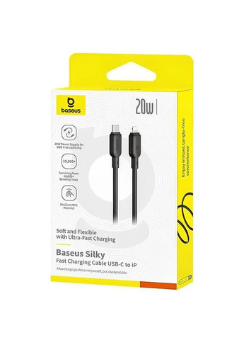 Кабель для зарядки Lightning Type-C для iphone / дріт, шнур тайп сі на лайтнінг зарядний кабель для айфона 2м Baseus (364675659)