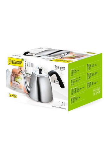 Заварювальний чайник 1100 мл MR-1333-tea Maestro (364767107)