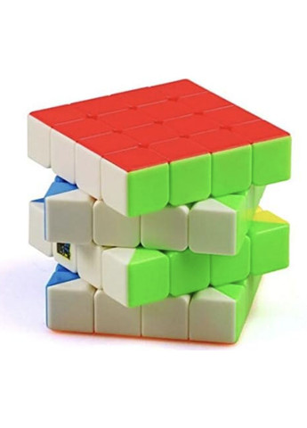 Кубик рубіка 4х4 meilong stickerless мою без наклейок (4 на 4) кольоровий пластик швидкісний Мейлонг MoYu (306447024)