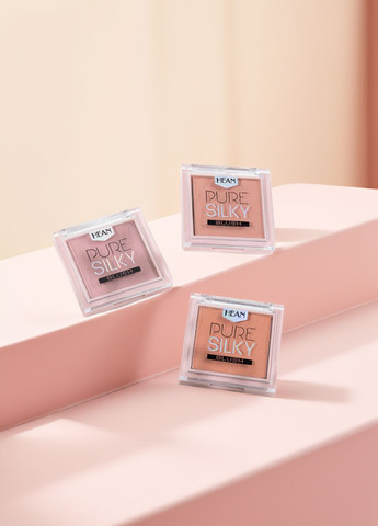 Рум'яна для обличчя Pure Silky Blush 103 Soft Terracota 4 г Hean Face (325490785)