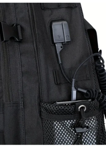Рюкзак тактичний Tactical, 30 л, похідний, армійський (602-black) Tactic (363132469)