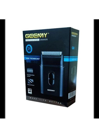 Електробритва бездротова GM-7763 з вбудованим висувним тримером шейвер 5 Вт Geemy (336381147)