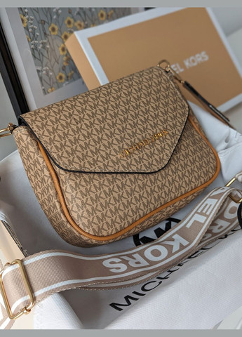 Сумка жіноча крос-боді 2 в 1 бежевий No Brand (322464690)