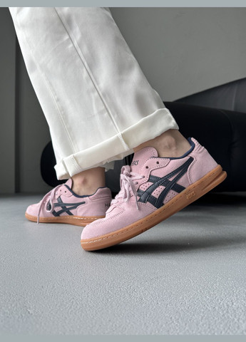 Кроссовки женские Asics x Hay Skyhand pink black | Асикс розовые черные No Brand розовые демисезоны (342717940)