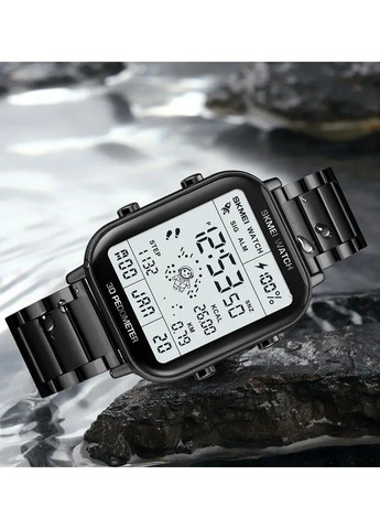 Чоловічий наручний годинник 1888 astronaut фітнес трекер (Чорний) Skmei (314484002)