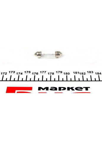 Лампа допоміжн. освітлення C10W 12V SV8.5-8 (10,5x38) (вир-во ) Magneti Marelli (339636064)