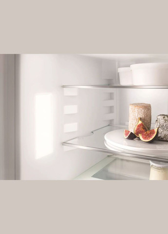 Холодильник встроенный с нижн. мороз., 177x55.9х54.6, холод.отд.182л, мороз.отд.-80л, 2дв., A+, ST, диспл внутр., белый LIEBHERR