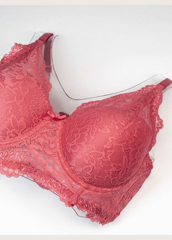 Темно-рожевий бюстгальтер bl2-645 темно-рожевий ISSA PLUS мереживо