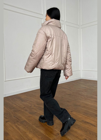 Бежева демісезонна демісезонна жіноча куртка Liton