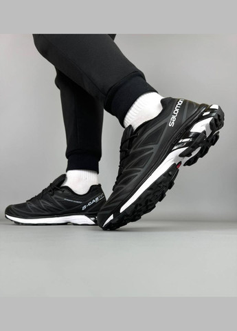 Черные зимние кроссовки зимние мужские salomon xt-6 winter gore-tex black termo fleece | саломон хт-6 черные термо с флисом No Brand