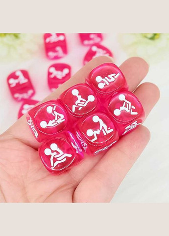 Романтическая игра кубик "Повороты судьбы" Sex кубик Красный No Brand (368892197)