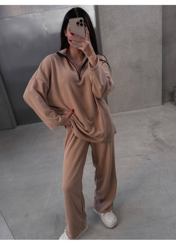 Стильный женский костюм с ангорой рубчик. Україна (355889602)