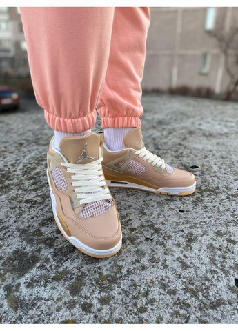 КРОСІВКИ ЖІНОЧІ NIKE AIR JORDAN 4 WMNS SHIMMER DJ0675-200 НАЙК АІР ДЖОРДАН No Brand білі демісезони (367174744)