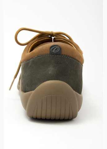 Бежевые всесезонные мужские кожанные кроссовки (30 см) бежевые (503) Binom