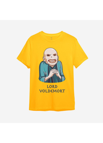 Помаранчева демісезонна дитяча футболка з принтом "lord voldemort". гаррі поттер (10493277525) ТiШОТКА