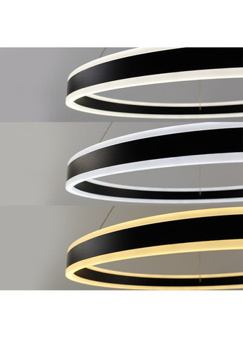 Управляемая светодиодная люстра STELLA 64W R-APP-400Х1200-BLACK/WHITE-220-IP20 ESLLSE (360880297)