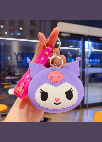 Куромі брелок гаманець сумка Sanrio Kuromi дитячий силіконовий Shantou (315359681)