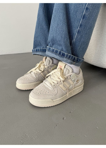 КРОСІВКИ ЖІНОЧІ ADIDAS FORUM 84 LOW PREMIUM BEIGE АДІДАС ФОРУМ 84 No Brand бежеві демісезони (367170588)