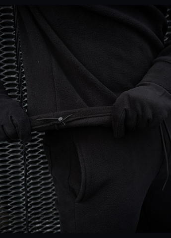 Чорний демісезонний костюм чоловічий "fleece" чорний Intruder