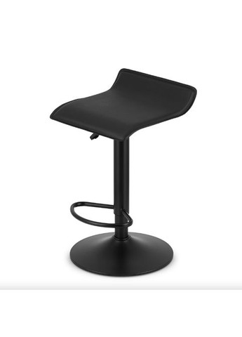 Барний стілець Fort екошкіра чорна основа Leobert (328926069)