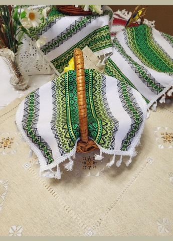 Ткано-декоративная салфетка-полотенце с торками на праздничную корзину Hand Made (318093638)